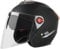 AOOPOO Motorcycle Helmets for Men - Open Face Motorcycle Helmets | Durable Moped Helmets 3/4 Helmets with Dual Visor for Men Women, Moped Scooter Helmets for Scooter Motorcycle