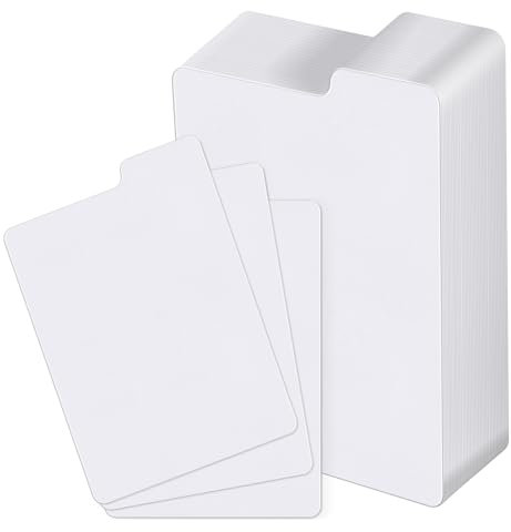 tutata Comic Book Dividers 50 Pack, Thick Cardboard Comic Dividers with Tab for Comic Book Storage Boxes, White
