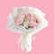 Kunstblumen Rose Day Bouquet Mutters konserviertes Geschenk Flower Home Decor Pflanzen Künstlich Ohne Topf (White, One Size)