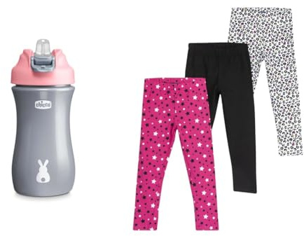 Chicco Borraccia+leggings - Fucsia