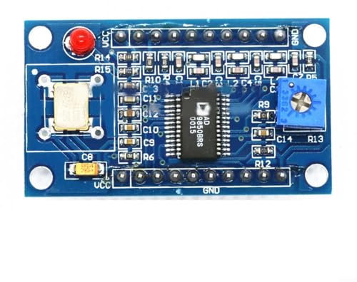 Modulo generatore di segnale DDS, scheda AD9850, uscita onda quadra 0 1MHz, 2 uscite sinusoidale e 2 onde quadrate