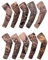 BPTRKOM 10 Pièces Manches de Tatouage - Couvre-manches pour Tatouages de Bras, Tatouage Temporaire Manchettes de Bras Faux Tatouage Tatoo pour Fête, pour Travail,Handball,Velo,Volley