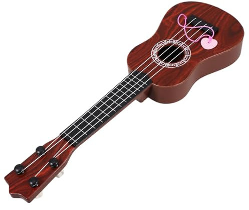 MOLUCKFU Pädagogisches Kinder-Ukulele-gitarrenspielzeug Große Mini-Ukulele Für Kleinkinder Spielzeug Zur Frühen Musikerziehung