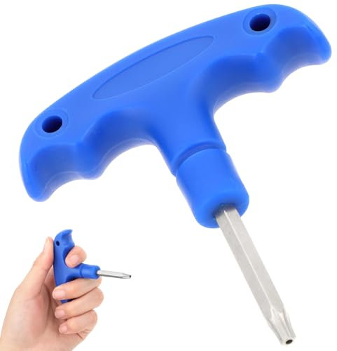 Larrel Golf Driver Tool, Practical Driver Adjustment Tool Ergonomic Golf Torque Wrench with Plastic Handle Universal Adjustment Tools for Golfs Club Drivers Shaft Adapter Tools (Blue)