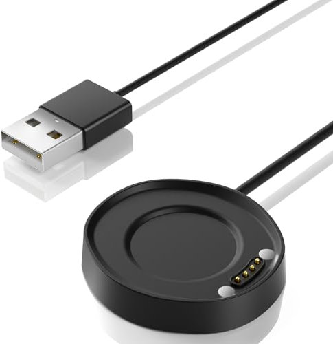 Snyeest Magnetisches Ladegerät Kompatibel mit Anio 6 Ladekabel,Tragbares USB-Kabel Ersatz Ladegerät Kompatibel mit Anio Kinder Smartwatch,Schwarz((Nicht kompatibel mit Anio 5)