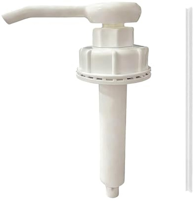 Bamyli Dispenser Pump for 20L Water Container 30cc Manual | Long Spout 55mm, 48 Tooth Press Head Pump, Liquid Extractor, With 38cm Tube, Compatible With Water Storage Containers