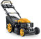 Mowox PM 5160 SEHW Tondeuse à Essence 3 en 1 avec démarreur électrique Min. 2,9 kW/2800 RPM, 51 cm, Sac de ramassage 60 l, Roues à roulement à Billes.