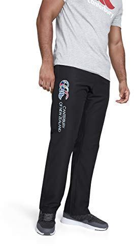 Canterbury Men's Stadium Pants | Tracksuit Jogging Bottoms | Durability And Comfort Track Pants, Black, XS