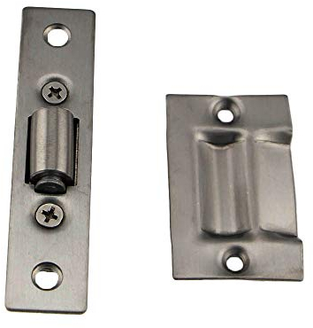 304 Stainless Steel Adjustable Roller Catch for Pull Handle Furniture Kitchen and Cabinet Passage Door