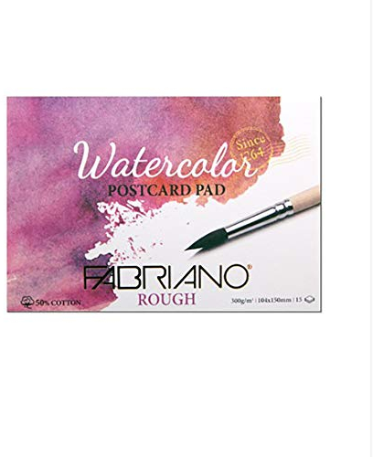Fabriano Aquarell-Block, 300 g, A6, 15 Blatt