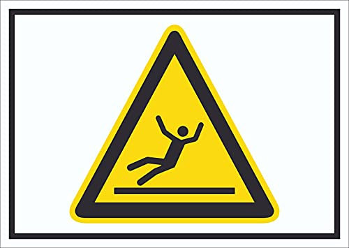 HB-Druck Vorsicht Rutschgefahr Symbol Schild A6 (105x148mm)