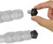 NO LOGO LSB-Spike Pads, 3pcs Universal Anti-Rutsch 3/8 Zoll Stativ Einbeinstativ Gummifuß Spike Fit for Andoer Benro Gitzo Manfrotto Stativ Einbeinstativ