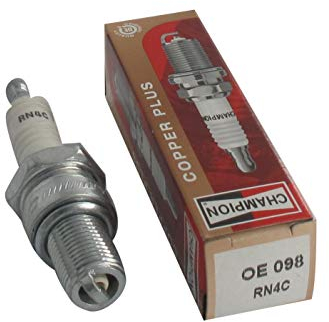 Champion – Zündkerze Champion RN4C – langlebig & zuverlässig – hochwertiges Ersatzteil – entspricht NGK BR7ES, TASHIMA 2209882, NIPPONDENSO W22ESRU