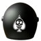 myrockshirt herzhaft Totenkopf Ace of Spades 2 x Aufkleber f. Helm Motorrad Motorradhelm Bike Biker Sticker