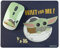 WONDEE 2 in 1 Wireless Mouse and Mouse Mat Set with Baby Yoda Grogu Design from The Mandalorian by Star Wars - Star Wars Official Item