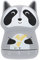BESTonZON Küchentimer Waschbär Form Mechanischer Timer Eieruhr Küche Kurzzeitmesser Küchenwecker Kurzzeitwecker Küchenuhr Countdown Timer für Kochen Backen Büro Schule Kochzubehör