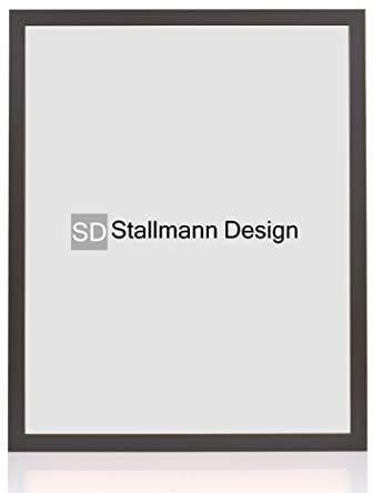 Stallmann Design Bilderrahmen 'Galeria53' | Größe: 50x75cm | Farbe: Schwarz | 20mm schmale Rahmenleiste
