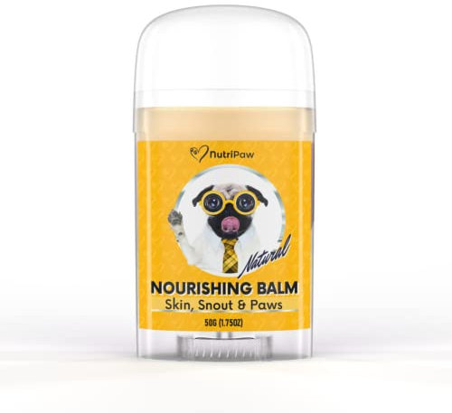 NutriPaw Nourishing Balm For Dogs & Cats - Moisturise & Soothe Dry, Cracked, Flakey Skin, Snout & Paws - Easy to apply - For all ages & breeds