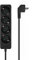 Aisens - Base Multiple 4 Tomas Sin Interruptor Con Cable 3X1.5Mm2. Neg