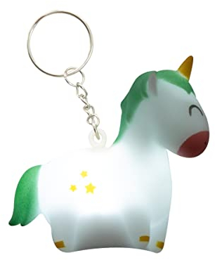 Mr. Wonderful Porte-clés avec lumière - Unicorn