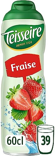 TEISSEIREE Sirop de Fraise, La bouteille de 60cl
