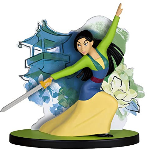 Hallmark Keepsake Disney Princess Christmas Ornament 2023, Mulan 25th Anniversary Heart of a Warrior