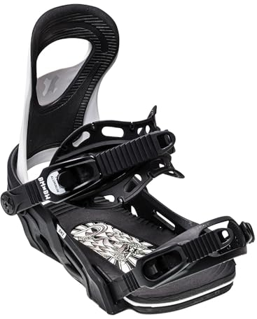 Bent Metal BMX Bindung 2024 Black/White, XS
