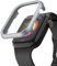 Case Metalica Compatible con Apple Watch Series 9 45mm Cubierta, Ultradelgada Aleación de Aluminio Carcasa Protectora Anti-Arañazos Funda de Relojes Compatible con iWatch 45mm Series 7/8/9， Gris