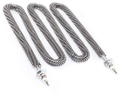 IpuDis 220V Heating Element Electric Fin Heater Resistors Hot Air Heater Finned Heating Element 3.5KW/4KW Can be used for camping solar water heaters (Size : 220V, Color : 3.5KW)