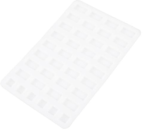 Gadpiparty Miniatur-Ziegelform 38 Mulden Silikon-Mini-Ziegelform Für Heimwerker Beton Gips Harz Fondant Schokolade