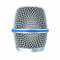 Ersatzgitter für Shure SM58 PG58 BETA58A BETA87A, Gesangsmikrofon Kugelkopf Drahtlosmikrofone Gitter Windschutz (87A)