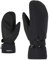 Ziener Damen KISARI Ski-Fäustling/Wintersport | wasserdicht, PFC frei, Black, 7