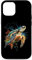 Hülle für iPhone 13 Schildkröte bunt