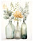 Blume Diamond Painting Erwachsene Vasenblumen Diamant Painting Bilder Full DIY Diamant Kunst Malerei Stickerei Set Home Wand Dekor Geschenk 30x40cm