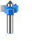 URPIZY Fraise à rainurer en T 12 mm, foret à rainurer en carbure de tungstène 36 mm de longueur de coupe pour panneaux d'aggloméré, travail du bois, fraiseuse à bois, kit d'outils de bricolage (12 mm)