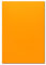 50 DIN A4 Papier-bögen Planobogen - Mango (Orange) - 225 g/m² - 21 x 29,7 cm - Ton-Papier Fotokarton Bastel-Papier Ton-Karton - FarbenFroh