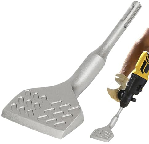 Fliesenentfernungswerkzeug Schärferes Schnittdesign, Komfortabler Griff, | Fußboden Renovierungsspachtel, Schabmeißel, Kleberschaber Für Heimdekoration, Baustellen,