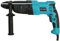 ​800W Bohrhammer Elektrisch, 26mm Bohrmaschine 3-in-1 Schlagbohrer mit 3J Schlagkraft für Beton, Holz, Metall – Inklusive Zubehör und Koffer (Schwarz/Blau)​