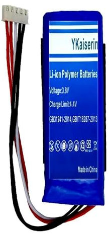 Batterie de rechange 9000 mAh CP-HK06 /GSP1029102 01 0 Cycle pour haut-parleur compatible avec Harman/Kardon Go Play, Go Play Mini, kit de réparation avec outils