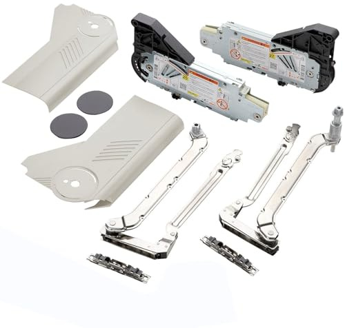 Blum Aventos HL Hochliftklappe 20L2300 seidenweiß | Klappenbeschlag für 400-550 mm Korpushöhe / 1.75 – 3.5 kg Frontgewicht