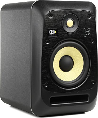 KRK V6 Series 4 6 2-Way Powered Studio Reference Monitor, Black