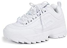 Fila Damen-Sneaker Disruptor II, Wei� (Weiß/Weiß/Weiß), 39.5 EU