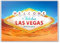 Foto Magnets Kühlschrankmagnet 'Welcome to Las Vegas' - Klassisch - Dekorativer Magnet - 1 Stück - Weiß - Kunststoff