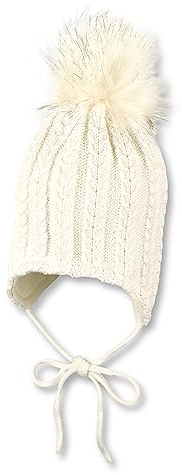 Sterntaler Unisex Baby strikhue Strickm tze, Ecru, 51 EU
