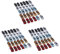 T TOOYFUL 90Pcs 1: 100 Modellautos Modellauto Automodell Fertigmodell aus