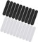 POFET 20pcs Hutgröße Reducer Schaumhut Sizer Reduzierband Tape Cap Schweißband für Cloche Hut, Baseball Cap, Peaked Cap, Sonnenhelm Zylinder (Schwarz und Weiß)