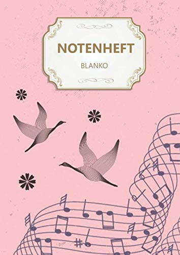 A4 Notenheft Klavier im Anime Manga Design 120 Seiten: Musikschule & -Unterricht - Piano Notenblätter - Perfekte Damen Geschenk-bücher für Mädchen mit lineatur Noten-Linien Papier - Japan Style