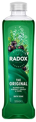 Radox The Original Bath Soak, Minerals, Juniper and Thyme, 500ml