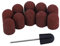 Baverta Nagel Schleifkappen,10 Stücke Nail Art Schleifbänder Nagel Dedicated Kopfschleifen Schleifkappe Polierer Sand Maniküre Pediküre Werkzeug für Maniküre und Pediküre(13 x 19)