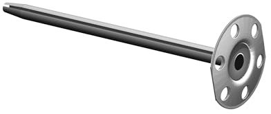 LUX ELEMENTS Schlagdübel 11cm FIX-FID 10 Stk. I Einschlagdübel mit 80mm Dübellänge aus verzinktem Metall I Geeignet für Untergründe wie Beton, Vollziegel uvm.